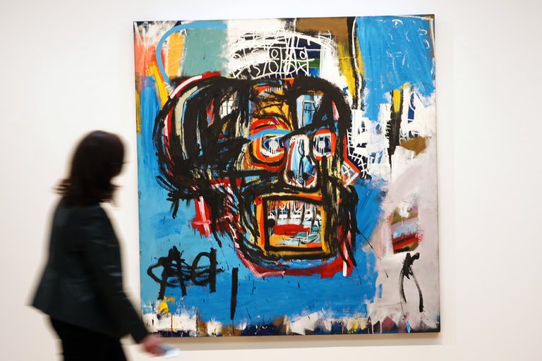 Basquiat record selling painting