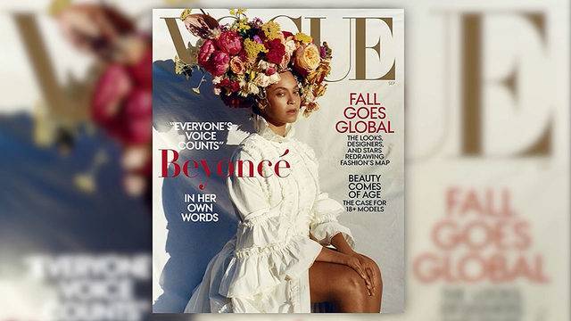 Beyonce Vogue cover black female artists takeover September magazine covers