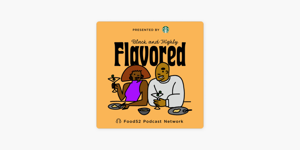 Black and highly flavored black food podcast