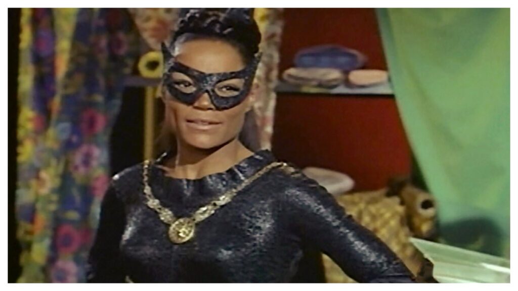 Eartha Kitt first black female superhero