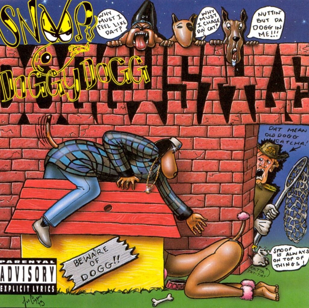 Snoop Doggy Dogg Doggystyle  Most Iconic Hip Hop Album Covers of All-Time